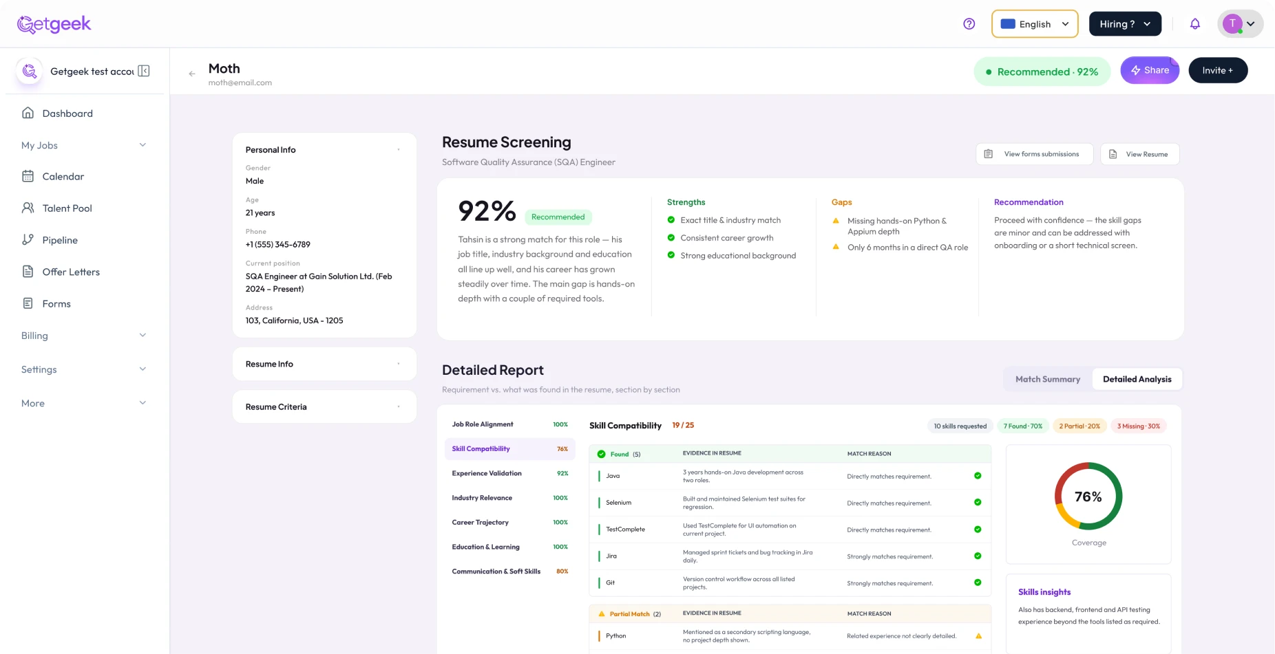 AI Screening